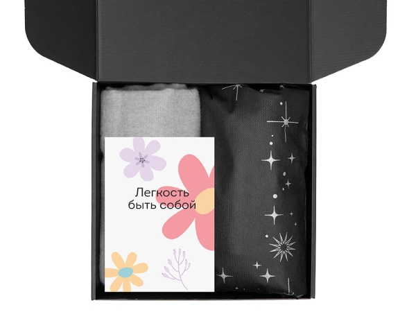 Подарочный набор «Re:f. Walk» с палантином, шопером и термосом