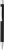 Ручка MAX SOFT MIRROR Черная 1111.08