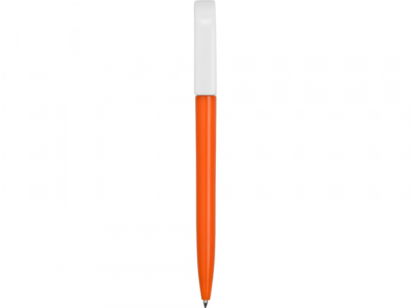 Ручка пластиковая шариковая «Миллениум Color BRL», оранжевый/белый