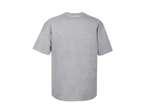 Футболка из френч терри «Warsaw» унисекс 220гр, серый меланж