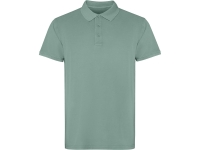 Рубашка поло «Cobain» унисекс, сине-зеленый выстиранный