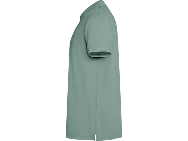 Рубашка поло «Cobain» унисекс, сине-зеленый выстиранный