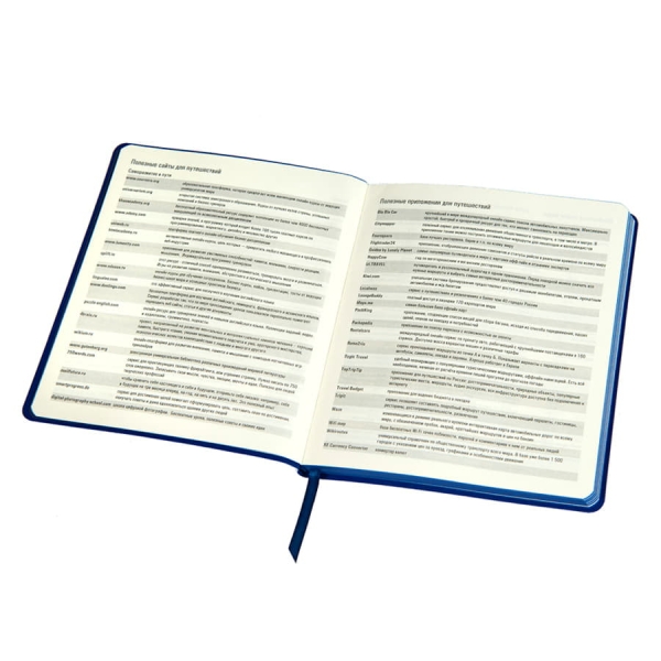 Ежедневник недатированный Arti, B6+, серебристый, блок в клетку, синий обрез