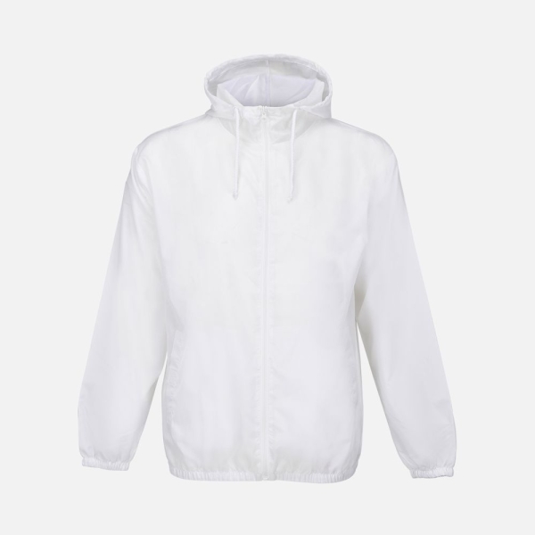 Ветровка унисекс Shield, белая
