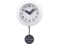 Настенные часы с маятником "Pendulum", белый (уф печать) Настенные часы с маятником "Pendulum", белый (уф печать)