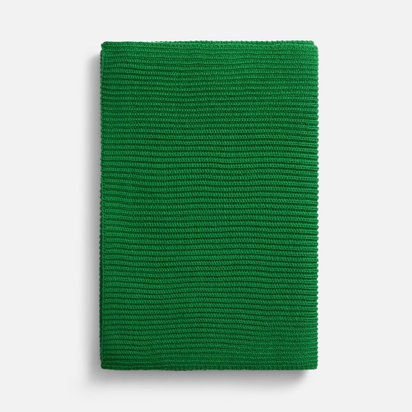 Шарф Nobilis Mono, ярко-зеленый