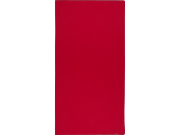 Lucas спортивное полотенце из переработанного полиэстера 50х100 см - Красный