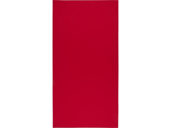 Lucas спортивное полотенце из переработанного полиэстера 50х100 см - Красный