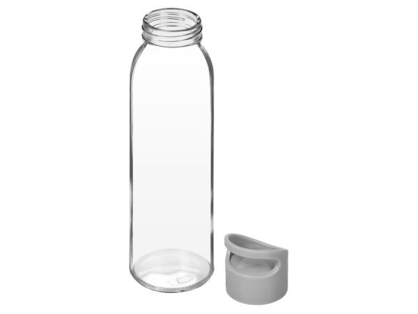 Стеклянная бутылка  "Fial", 500 мл, серый
