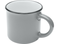 Bari керамическая кружка объемом 240 мл, серый Bari керамическая кружка объемом 240 мл, серый