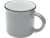 Bari керамическая кружка объемом 240 мл, серый