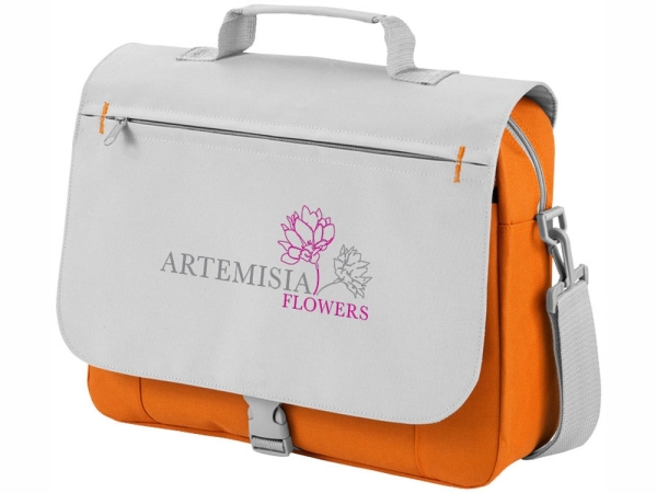 Сумка для документов Pittsburgh, оранжевый/серый