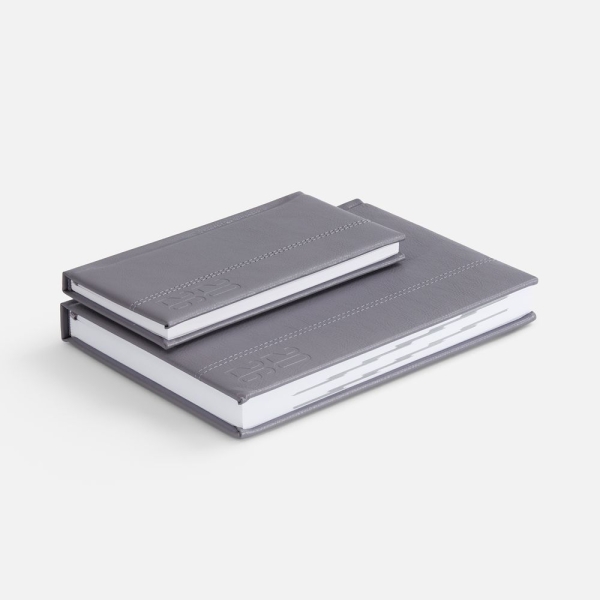 Еженедельник Baza, датированный, серый