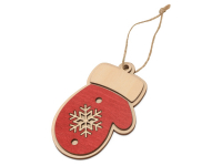Подвеска деревянная «Новогодняя варежка» Подвеска деревянная «Новогодняя варежка»
