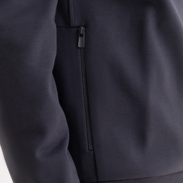 Толстовка на молнии ASTIN антрацит, размер S/M