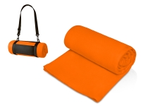 Плед «Нежность» с плечевым ремнем, оранжевый Плед «Нежность» с плечевым ремнем, оранжевый