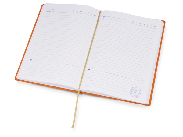 Ежедневник недатированный А5 "Strap AR" , оранжевый