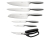 Набор кухонных ножей с блоком, NADOBA, серия VERA