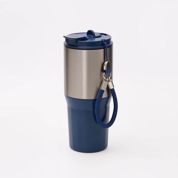 Термокружка вакуумная Авеню (Avenue), синяя