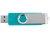 Флешка TWIST OTG Бирюзовая 4017.16.16ГБ