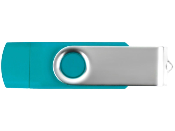 Флешка TWIST OTG Бирюзовая 4017.16.16ГБ