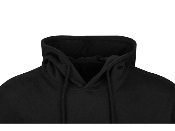 Худи оверсайз с коротким рукавом «Warsaw» унисекс, черный