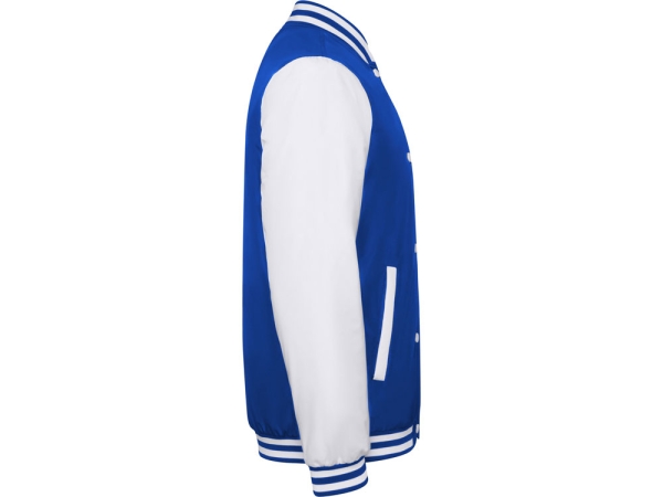 Бомбер утепленный «California» унисекс, королевский синий / белый