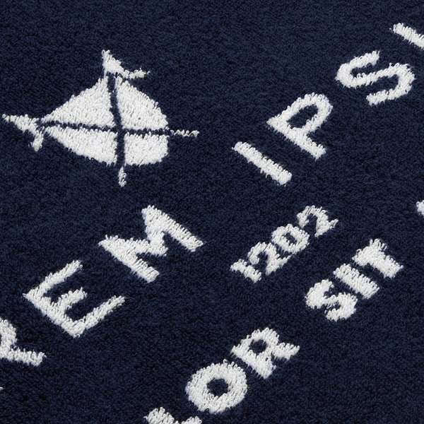 Полотенце на заказ Surpass с пестротканым логотипом, большое