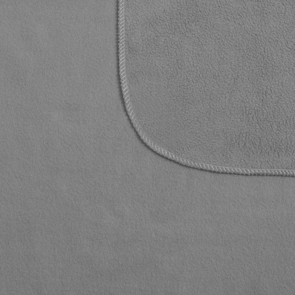 Флисовый плед Warm&Peace XL, серый