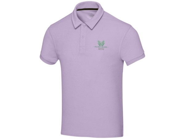Рубашка поло унисекс "Akoya" из переработанного махрового материала - Lilac