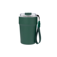 Термокружка вакуумная Monaco, темно-зеленая Термокружка вакуумная Monaco, темно-зеленая