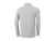 Рубашка поло "Oakville" мужская с длинным рукавом, серый меланж