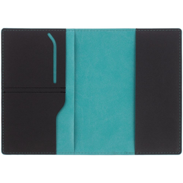 Набор Multimo Simple, черный с бирюзовым