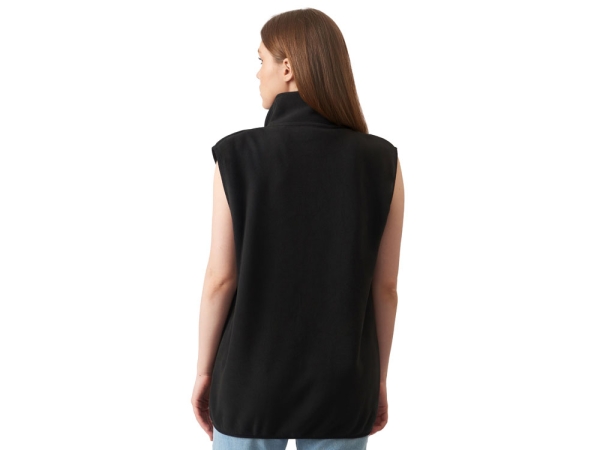 Жилет флисовый «Trondheim» унисекс, черный