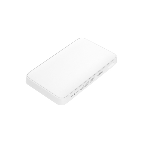 Внешний аккумулятор с подсветкой Анкор (Ancor) 5000 mAh, белый