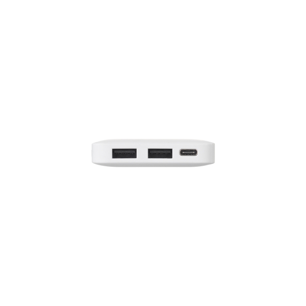 Внешний аккумулятор с подсветкой Анкор (Ancor) 5000 mAh, белый