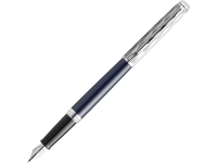 Перьевая ручка Waterman Hemisphere22 SE Deluxe Blue CT, перо: F, цвет: Blue, в подарочной упаковке Перьевая ручка Waterman Hemisphere22 SE Deluxe Blue CT, перо: F, цвет: Blue, в подарочной упаковке