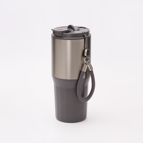 Термокружка вакуумная Авеню (Avenue), серая