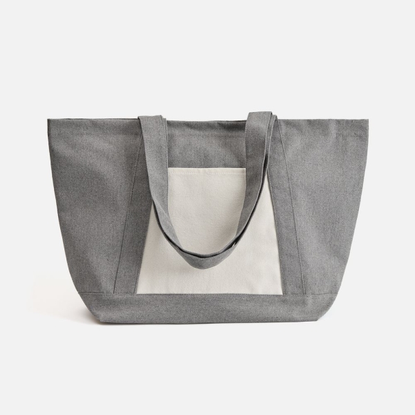 Шопер Shophop, серый с неокрашенным