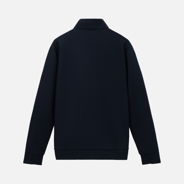 Толстовка на молнии ASTIN темно-синяя, размер XXXL