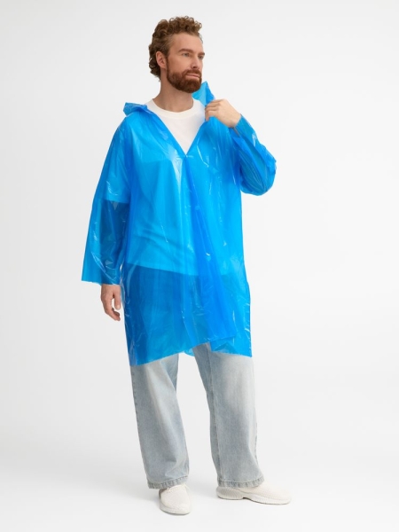Дождевик-плащ BrightWay с печатью в один цвет на заказ