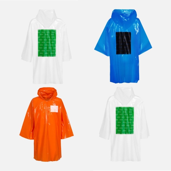 Дождевик-плащ BrightWay с печатью в один цвет на заказ