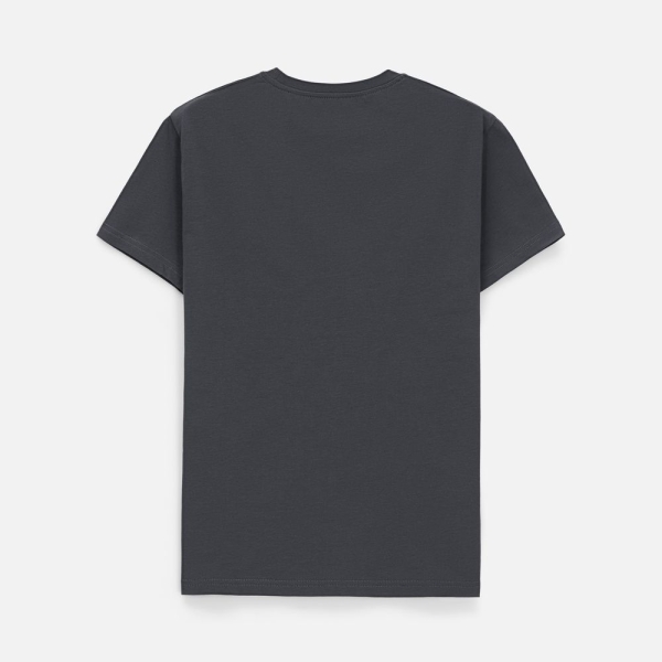 Футболка унисекс T-Bolka 200, темно-серая (графит)
