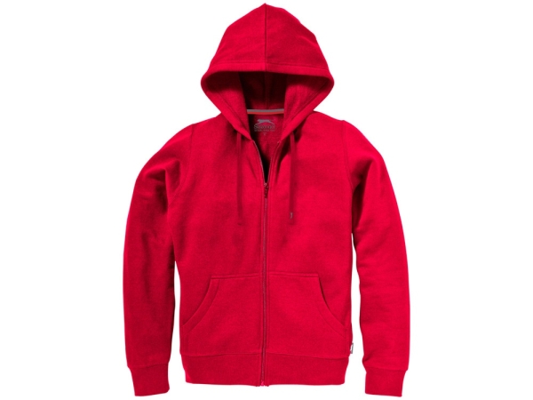 Толстовка Open женская с капюшоном, красный