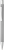 Ручка MAX SOFT MIRROR Серебристая 1111.06