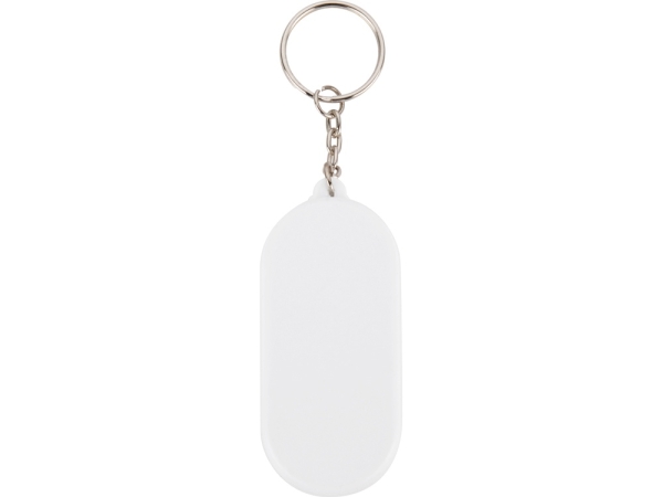 Брелок-футляр для  таблеток «Pill», белый/синий