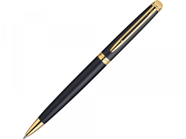 Шариковая ручка Waterman Hemisphere, цвет: MatteBlack GT, стержень: Mblk