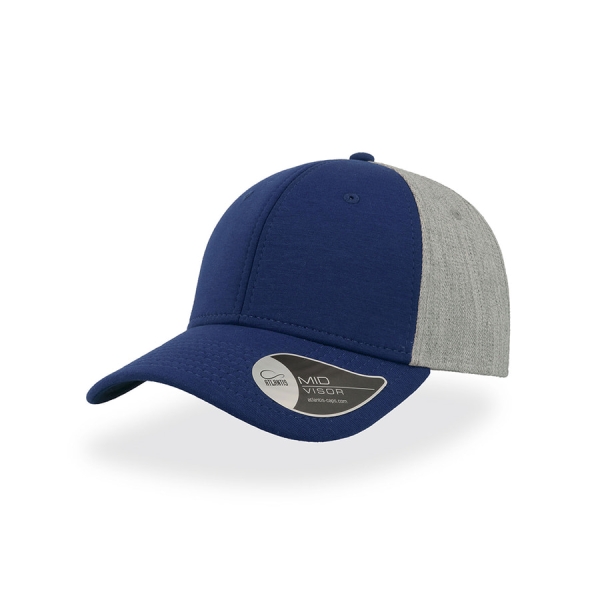 Бейсболка "Contest", 6 клиньев, пластиковая застёжка