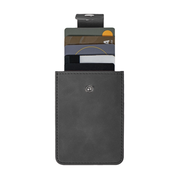 Чехол для карт/картхолдер Luma с 4 отделениями, красный, PU