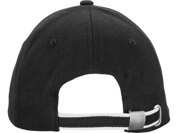 Бейсболка «Cancun», черный/белый